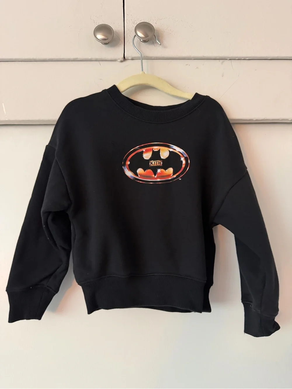 Kith Kids x Batman Kids Iconic Nelson Crewneck